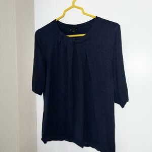 Navy Blue Women's Top